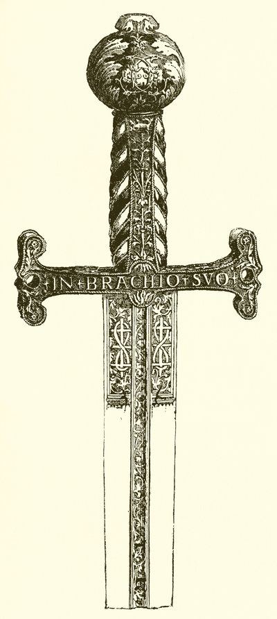 Sword of King Francis I by English School