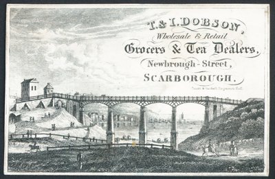 T & I Dobson, wholesale and retail grocers and tea dealers by English School