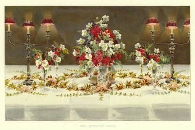 Table Decoration, August by English School