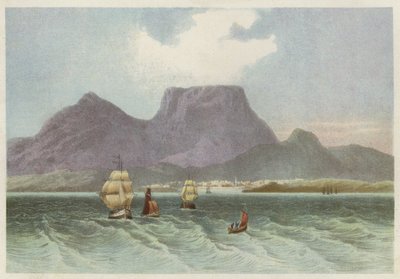 Table Mountain, Cape of Good Hope by English School