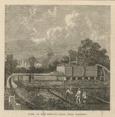 Tank at the Sewage Farm, Near Barking by English School