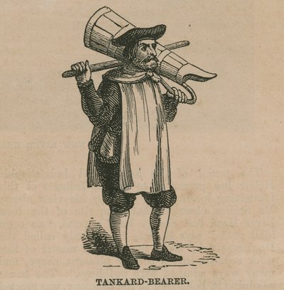 Tankard Bearer by English School