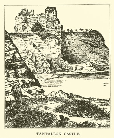 Tantallon Castle by English School