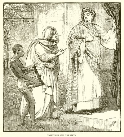 Tarquinius and the Sibyl by English School