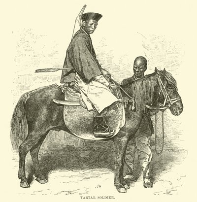 Tartar Soldier by English School