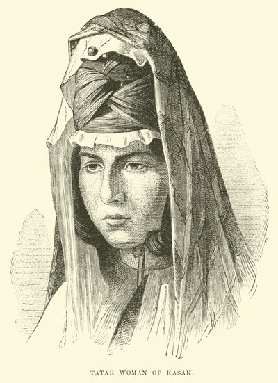 Tatar Woman of Kasak by English School