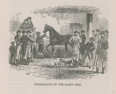 Tattersalls in the Olden Time by English School