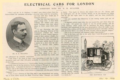 Taxi Cabs - Electric by English School