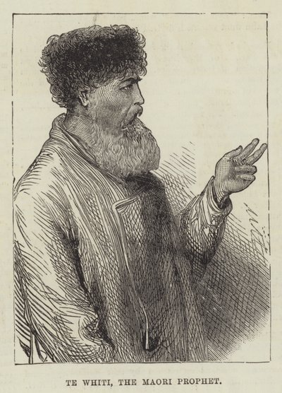 Te Whiti, the Maori Prophet by English School