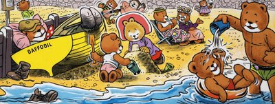 Teddy Bears on the Beach by English School
