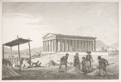 Temple of Hephaestus in the Acropolis of Athens, from 
