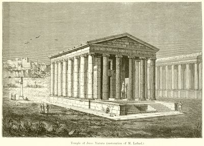 Temple of Juno Matuta by English School