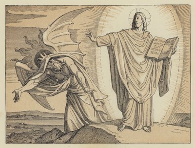 Temptation of Christ by English School