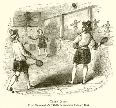 Tennis Court by English School