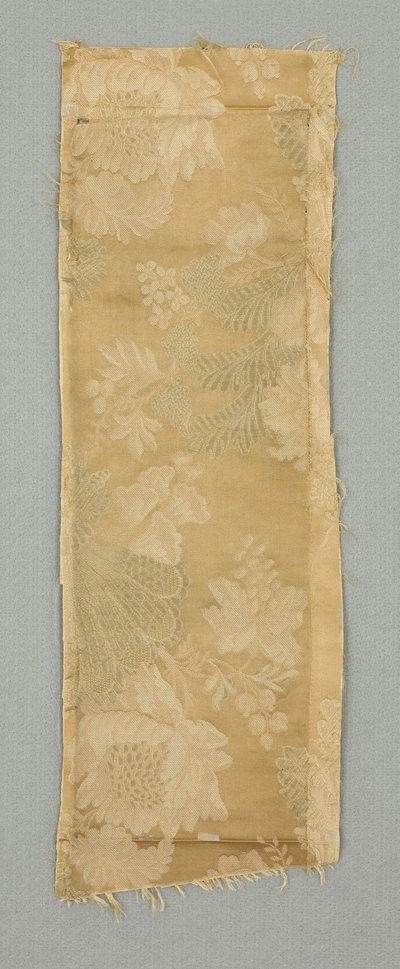 Textile fragment, early 19th century by English School