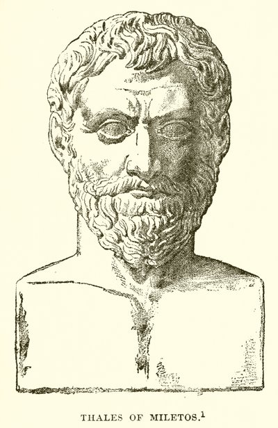 Thales of Miletus by English School