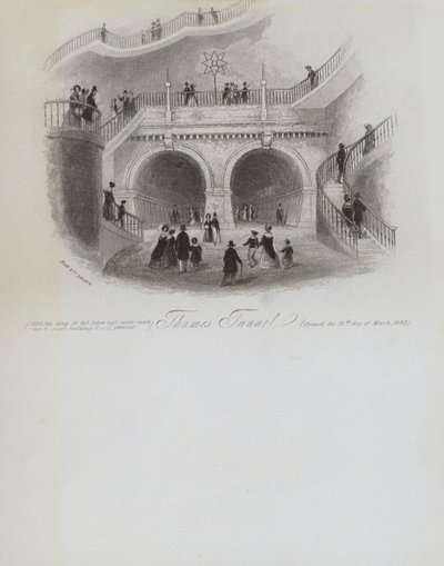 Thames Tunnel by English School