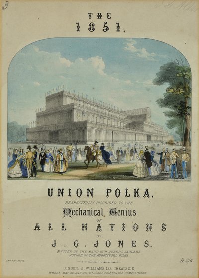 The 1851 Union Polka by English School