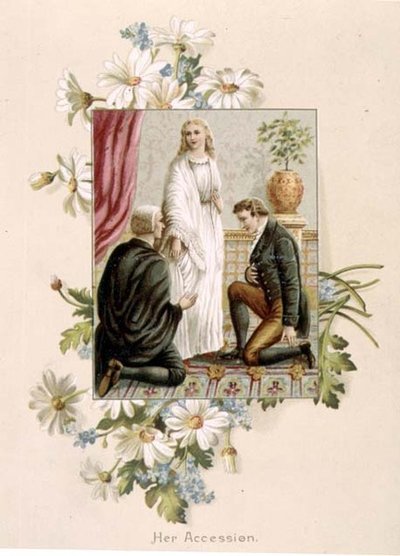 The Accession of Queen Victoria, 20th June 1837, Illustration from 