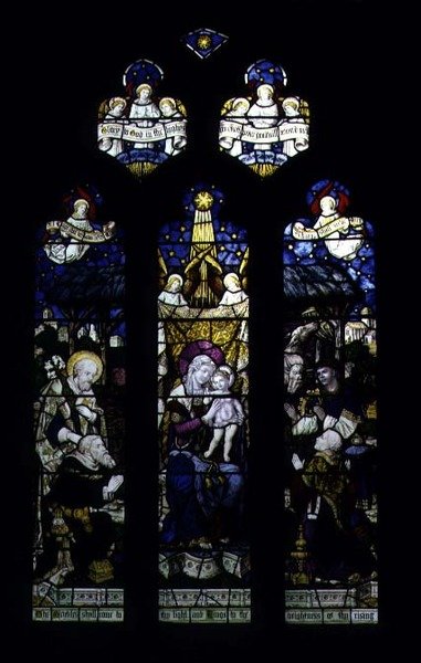 The Adoration of the Magi by English School
