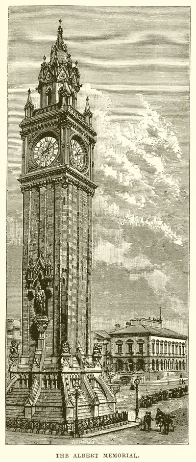 The Albert Memorial by English School