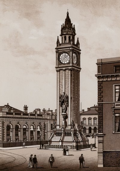 The Albert Memorial, Belfast by English School