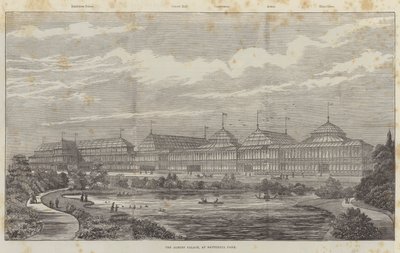The Albert Palace, at Battersea Park by English School