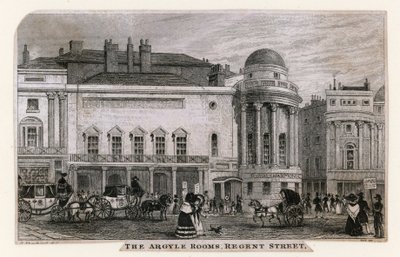 The Argyle Rooms, Regent Street by English School