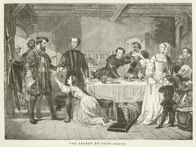 The Arrest of John Brown by English School