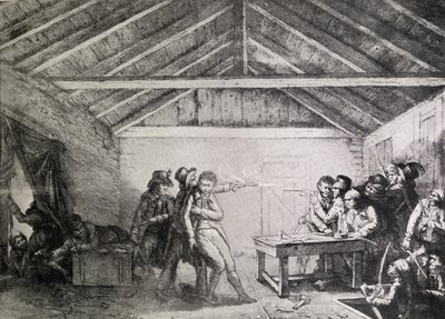 The Arrest of the Cato Street Conspirators on 23rd February, 1820 by English School