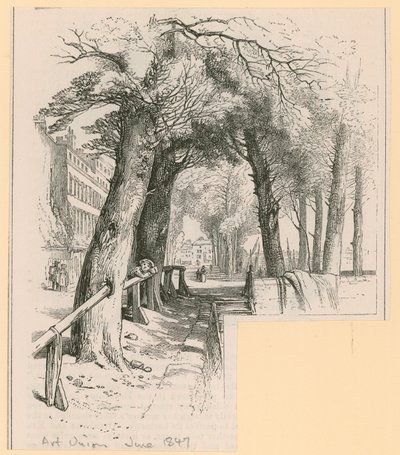 The Art Union, Chelsea, June 1847 by English School