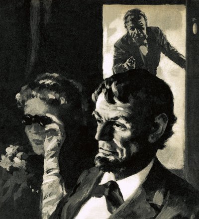 The Assassination of Abraham Lincoln by English School