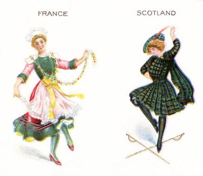 The Auld Alliance, France and Scotland, 1915 by English School