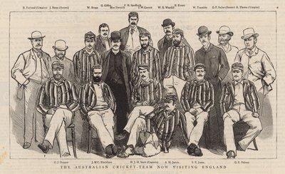 The Australian cricket team now visiting England by English School