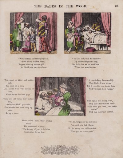 The Babes in the Wood by English School