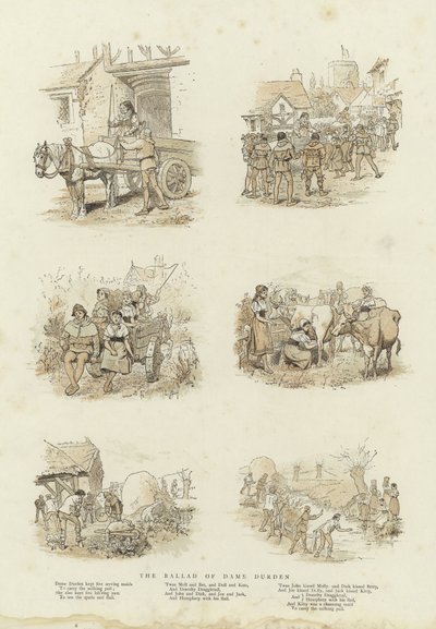 The Ballad of Dame Durden by English School