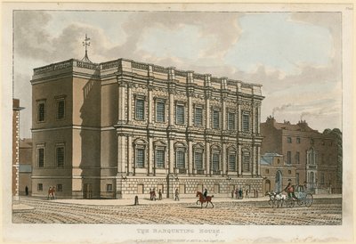 The Banqueting House, Whitehall by English School