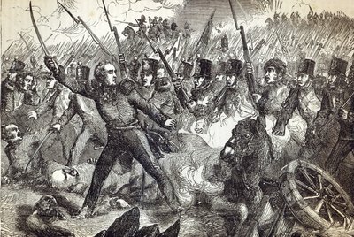 The Battle of Alma by English School