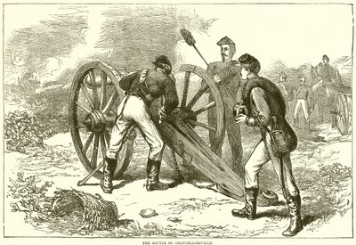 The Battle of Chancellorsville by English School