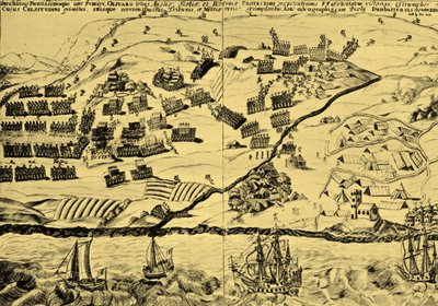 The Battle of Dunbar, from 
