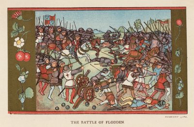 The Battle of Flodden by English School