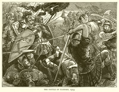 The Battle of Flodden, 1513 by English School