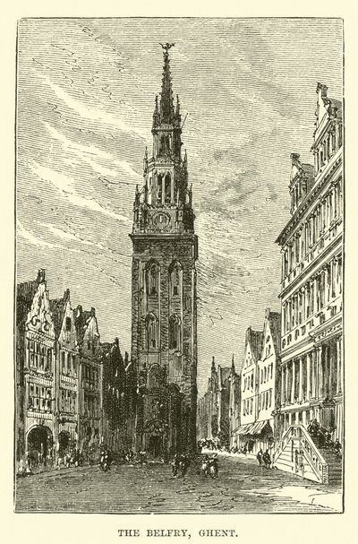 The Belfry, Ghent by English School