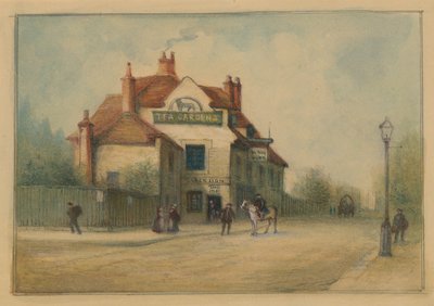 The Black Lion Public House in Chelsea by English School