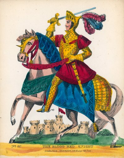 The Blood Red Knight by English School