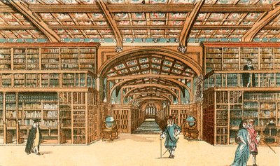 The Bodleian Library, Oxford by English School