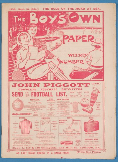 The Boys Own Paper, 1904 by English School