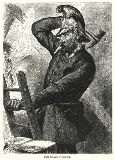 The Brave Fireman by English School