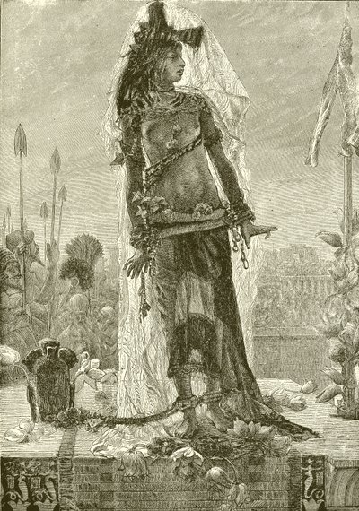 The Bride of the Nile by English School