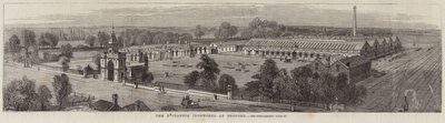 The Britannia Ironworks at Bedford by English School